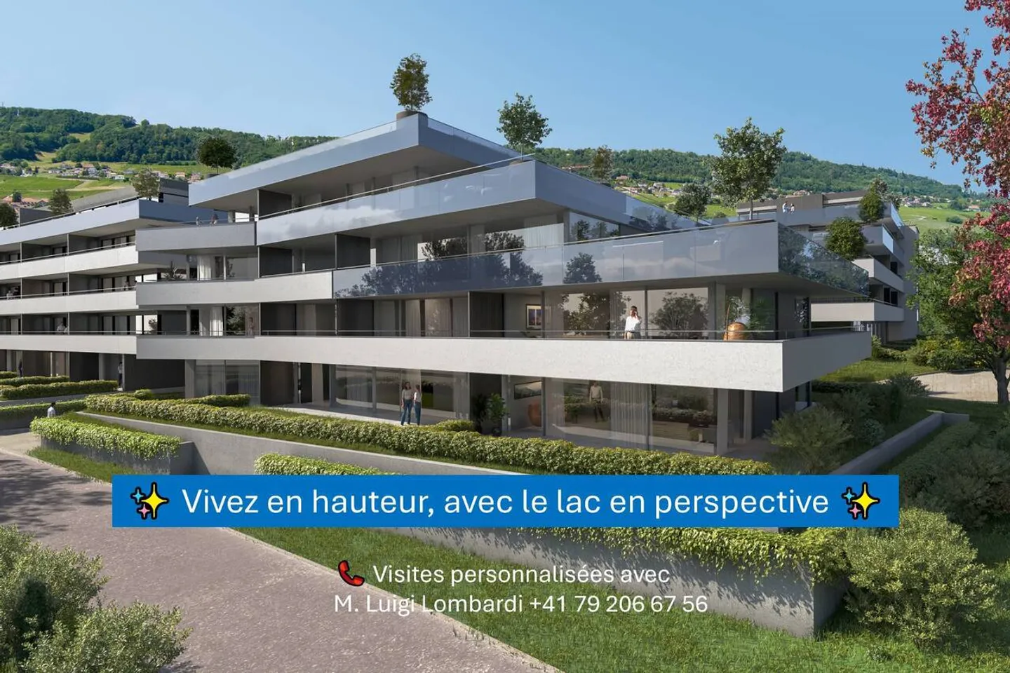 Geräumige 4,5-Zimmer NEU-Penthouse mit Terrasse, nur einen Steinwurf vom Genfersee entfernt - Foto 1 von 7