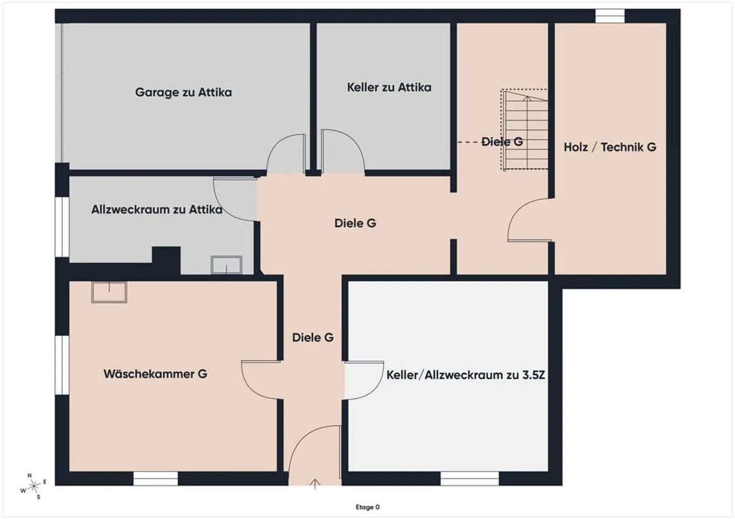 Appartement spacieux de 3,5 pièces à Herbriggen, rénové et bien desservi - Photo 12 sur 12