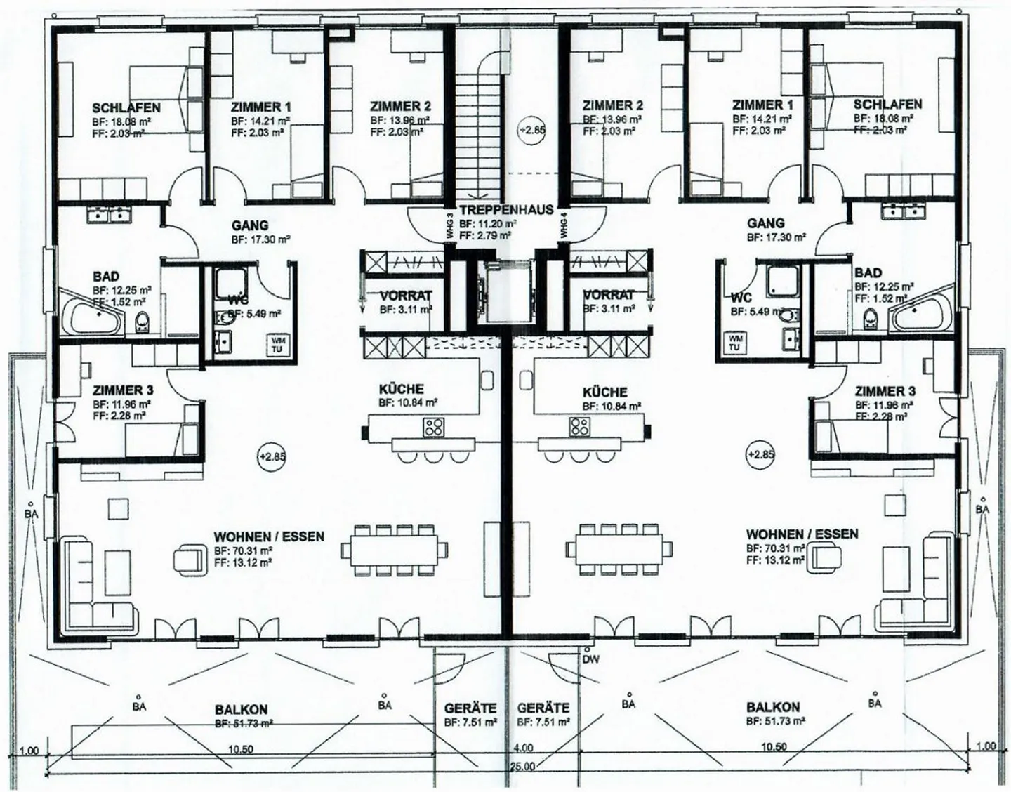 Exklusive 5.5 Zimmer Terrassenwohnung mit Berg- und Panoramasicht - Photo 19 sur 21