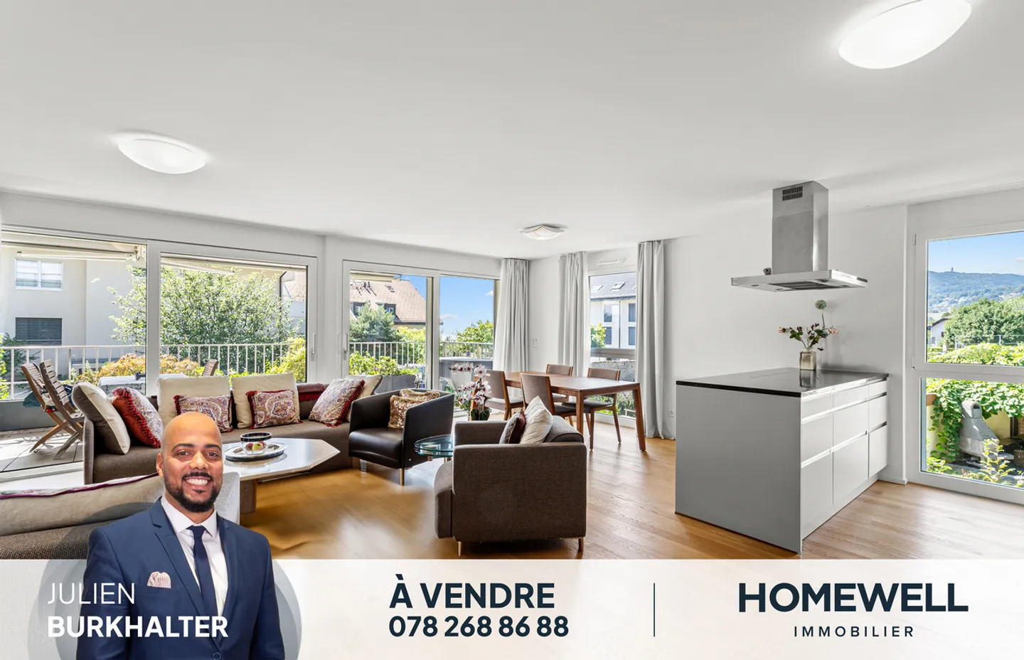 Appartamento di lusso 4,5 nel centro di St-Légier - Foto 1 di 14