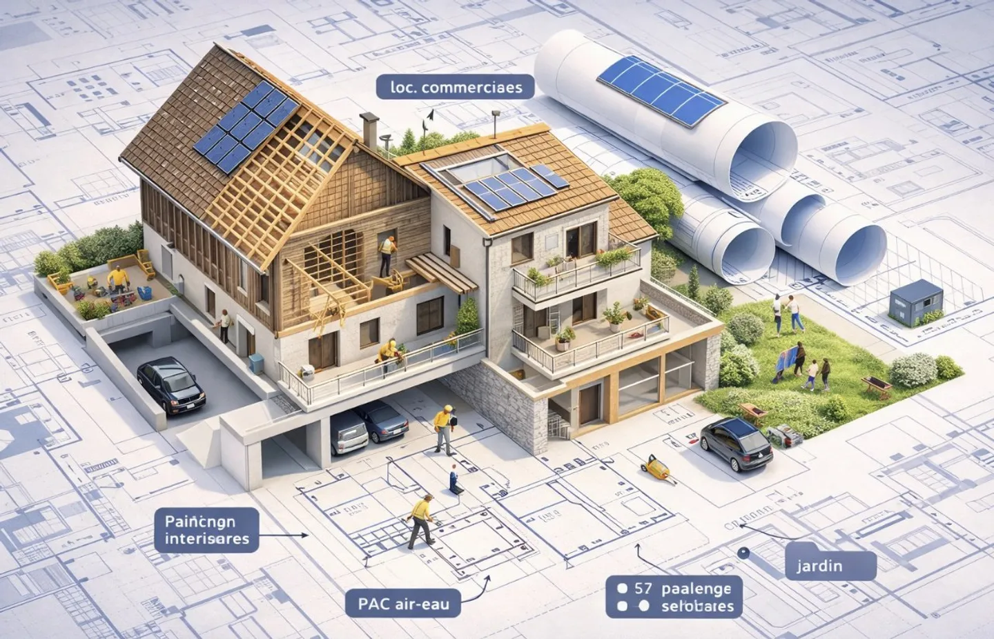 TERRENO CON PERMESSO IN VIGORE - PROGETTO 7 ABITAZIONI - Foto 1 di 1