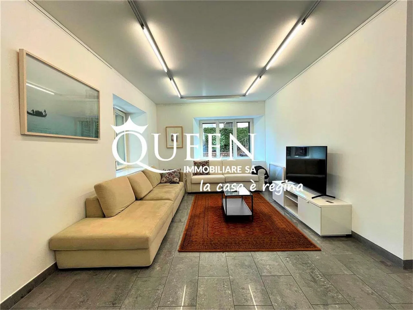 Lugano Stadtzentrum: 5-Zimmer-Wohnung, 190 m², privater Garten, Veranda - Foto 3 von 13