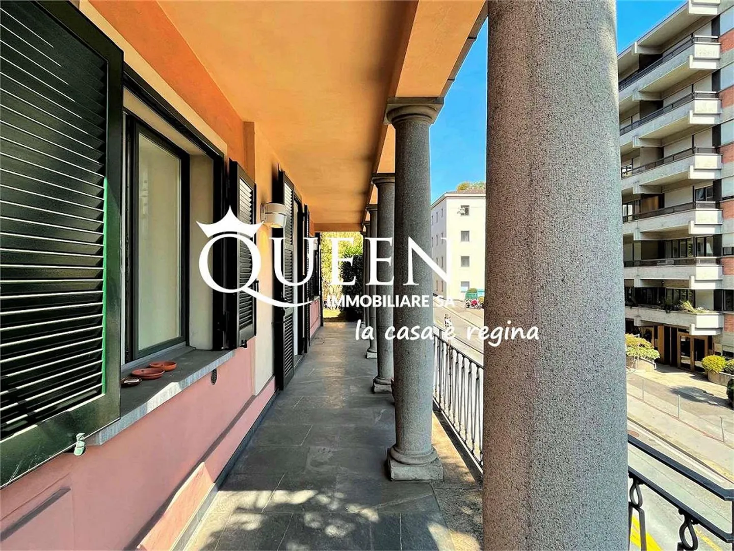 Lugano Stadtzentrum: 5-Zimmer-Wohnung, 190 m², privater Garten, Veranda - Foto 6 von 13