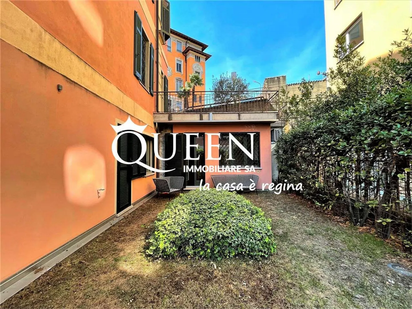 Lugano Stadtzentrum: 5-Zimmer-Wohnung, 190 m², privater Garten, Veranda - Foto 12 von 13