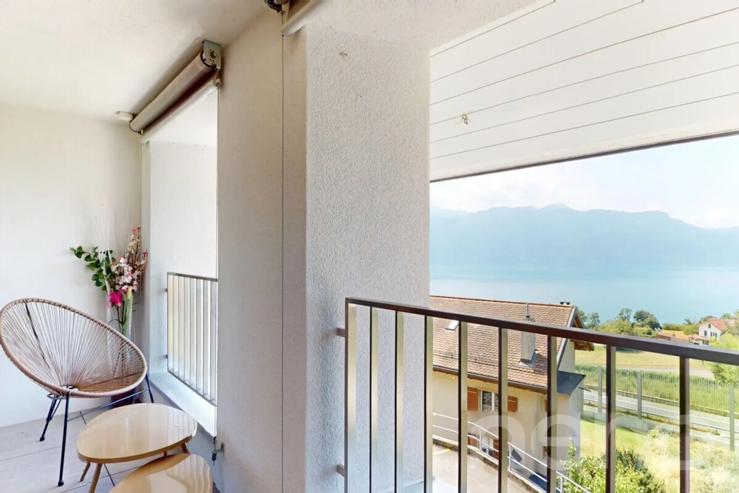 Magnifique maison mitoyenne avec vue sur le lac à Saint-Saphorin - Photo 10 sur 13