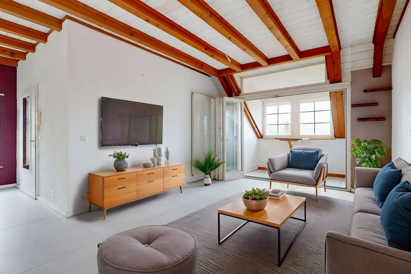 Appartement en duplex moderne de 4,5 pièces avec jardin - Photo 5 sur 15
