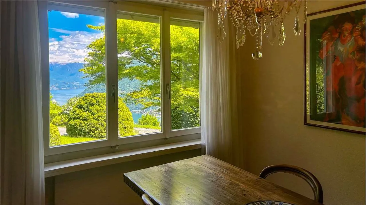 VILLA PANORAMICA A CARONA CON VISTA LAGO E PRIVACY - Foto 6 di 13