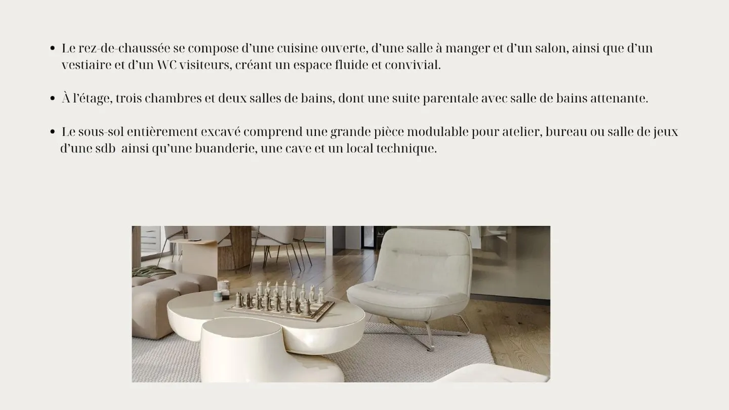 Neue Promotion auf dem Plateau de Vessy: prächtige Villa A - Foto 3 von 9