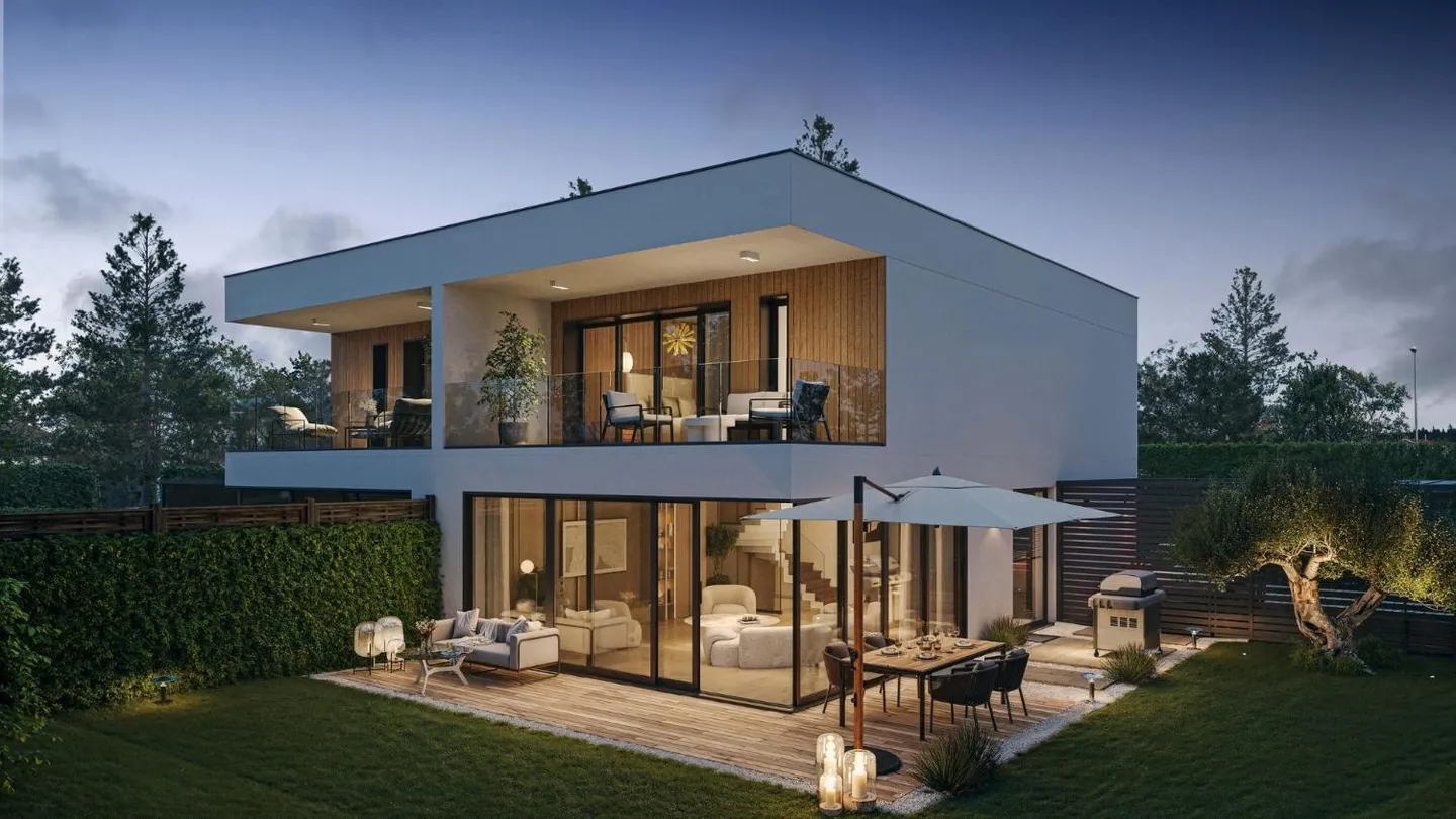 Neue Promotion auf dem Plateau de Vessy: prächtige Villa A - Foto 5 von 9