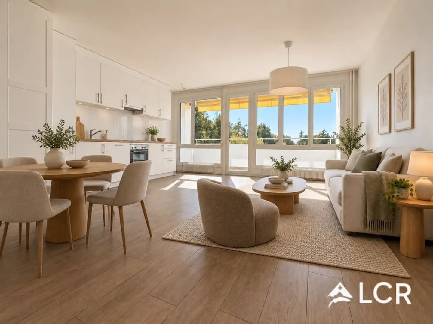 Bel appartement rénové de 4.5 pièces au coeur d'un secteur prisé / 3 CHB / 1 SDB - Foto 1 di 13