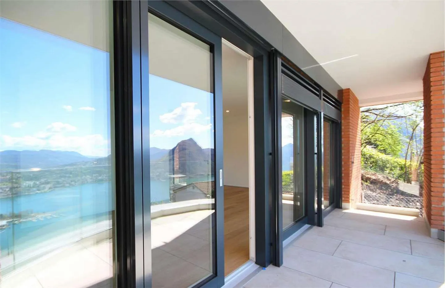 Lugano: nuova casa panoramica con vista lago - Foto 12 di 12