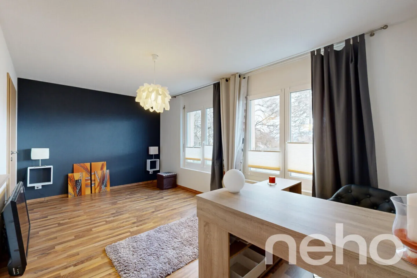 Außergewöhnliches Duplex mit renovierter Terrasse in Geneveys-sur-Coffrane - Foto 8 von 13