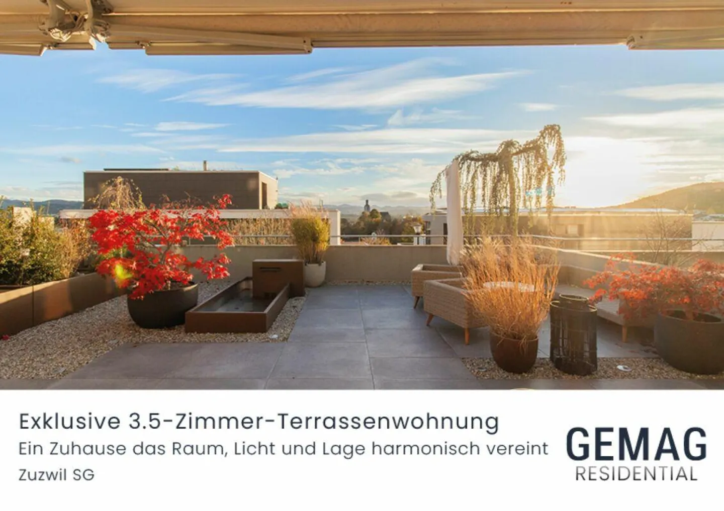 Appartamento terrazza di 3,5 stanze di alta qualità - Foto 1 di 15