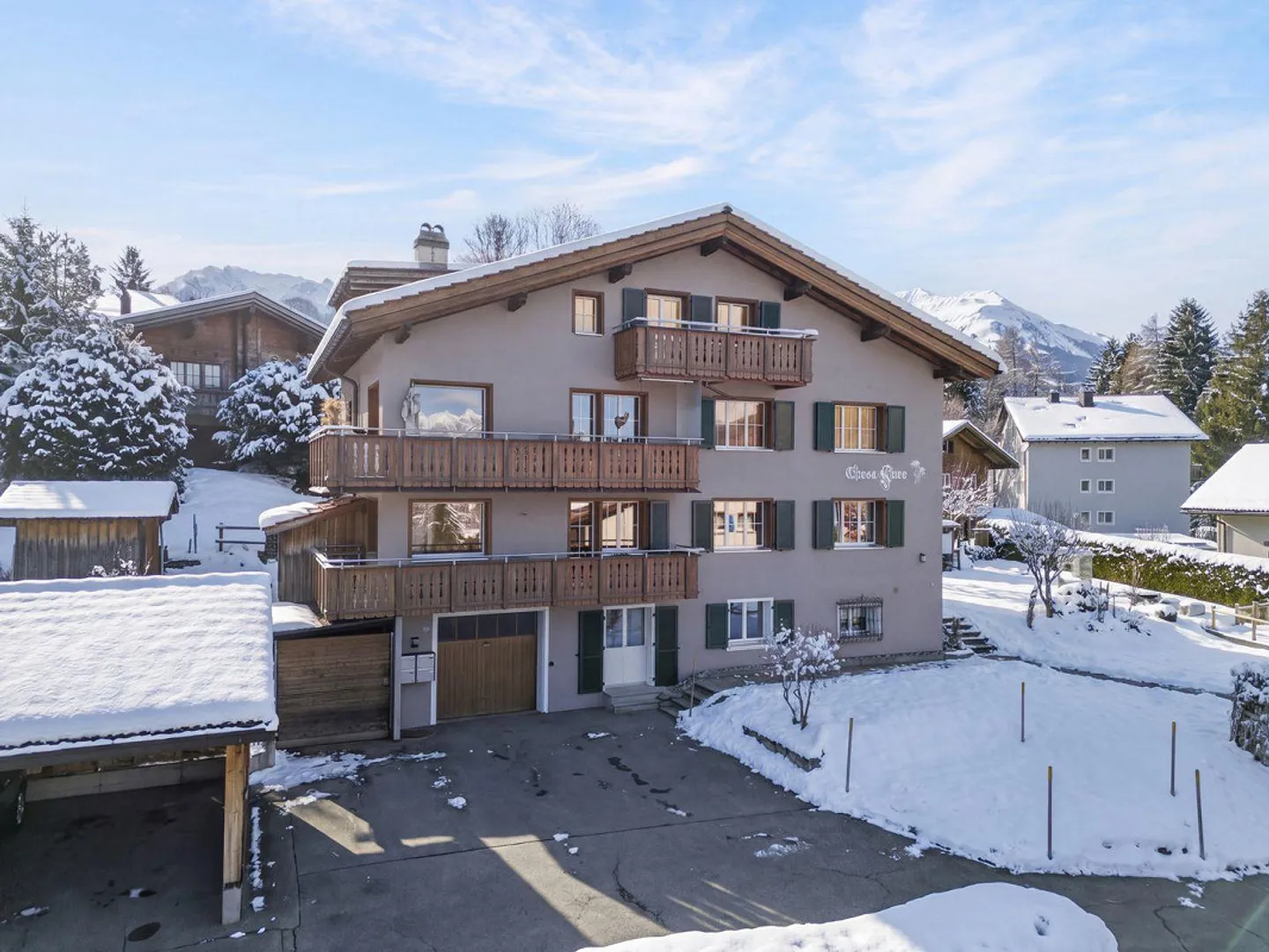 Accogliente seconda casa con vista su Gotschna e Madrisa - Foto 10 di 13