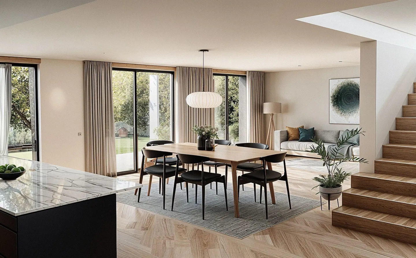 NUOVA COSTRUZIONE! Casa unifamiliare 5½ locali con piano attico, indipendente - Foto 2 di 5
