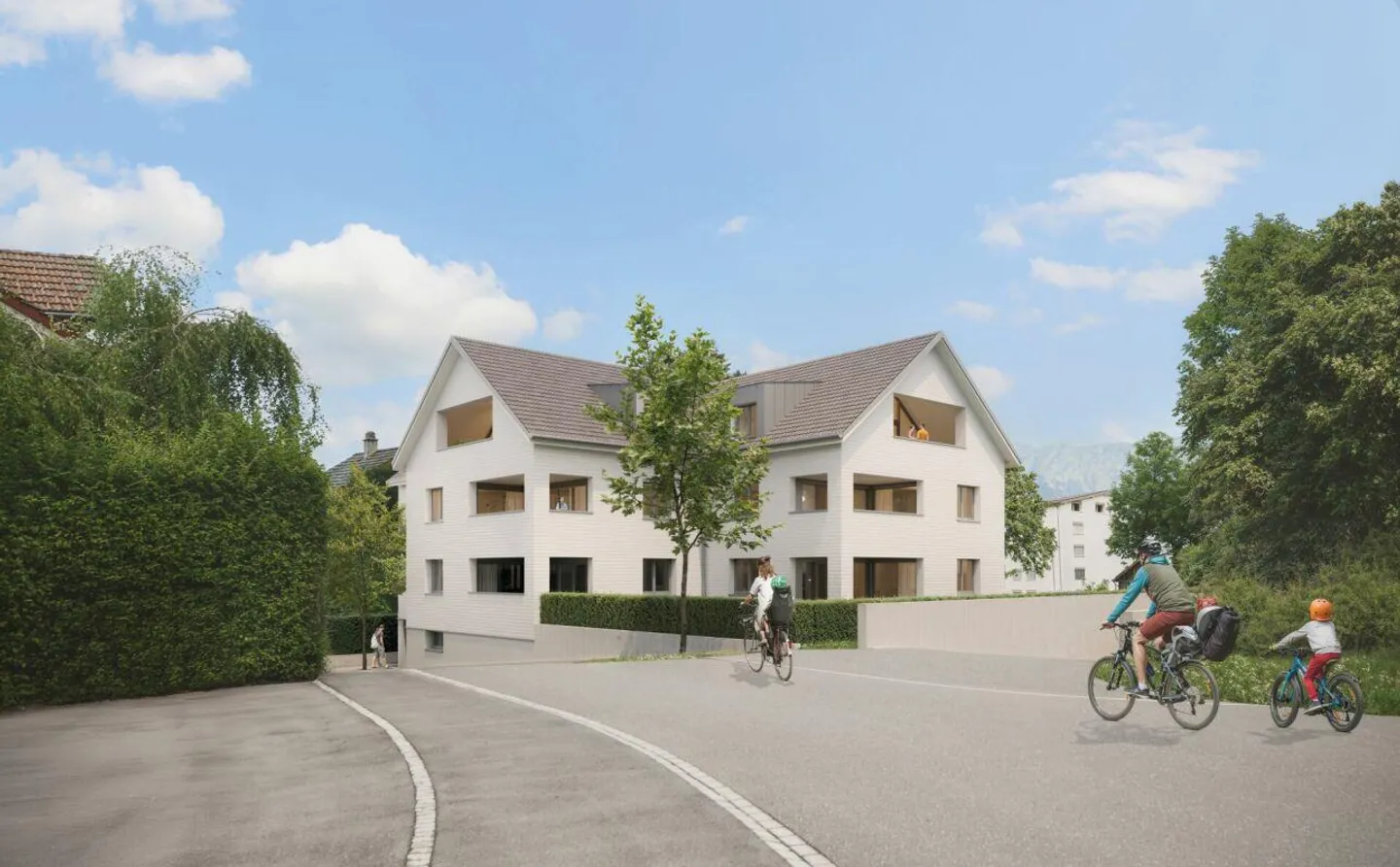 Condominium attrayant de 4 ½ pièces dans un quartier résidentiel idyllique et calme... - Photo 1 sur 4