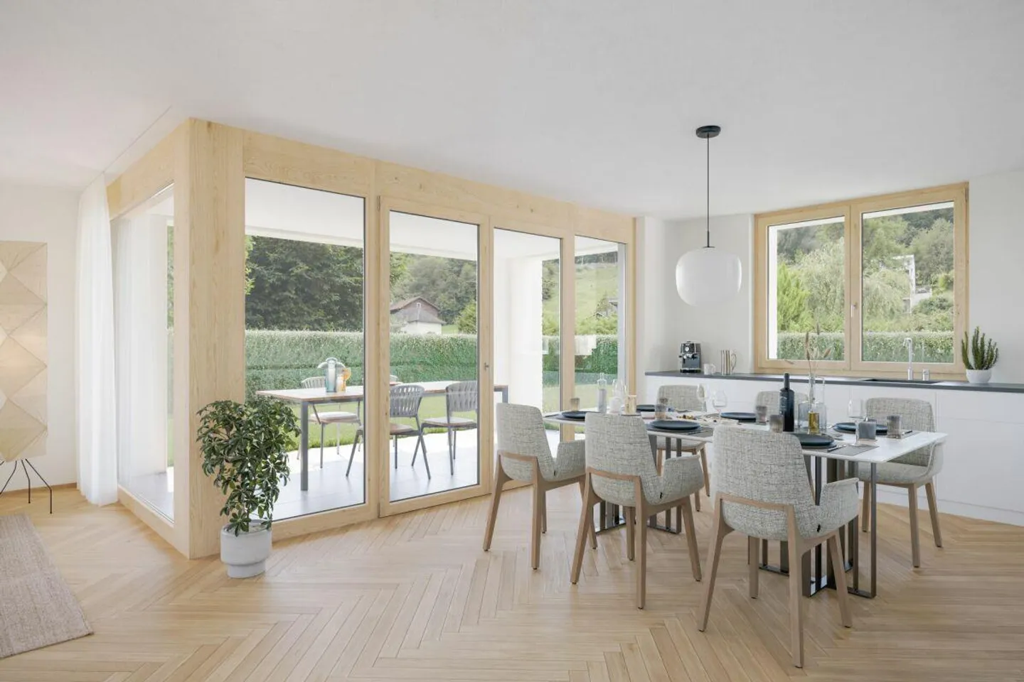 Condominium attrayant de 4 ½ pièces dans un quartier résidentiel idyllique et calme... - Photo 3 sur 4