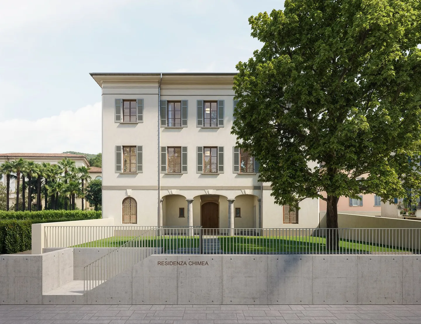 Magnifique appartement de 4,5 pièces dans une maison de campagne historique - Photo 1 sur 3