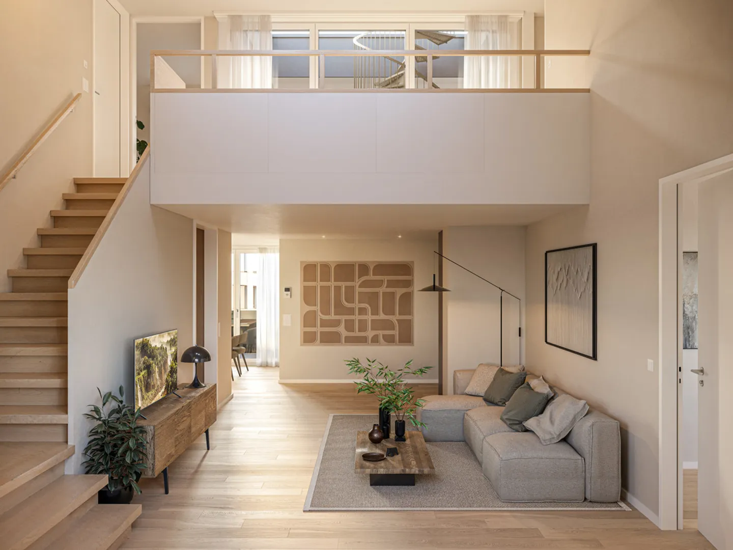 Nuovo progetto di costruzione Eichstrasse Zurigo - Maisonette attico con terrazza - Foto 2 di 11