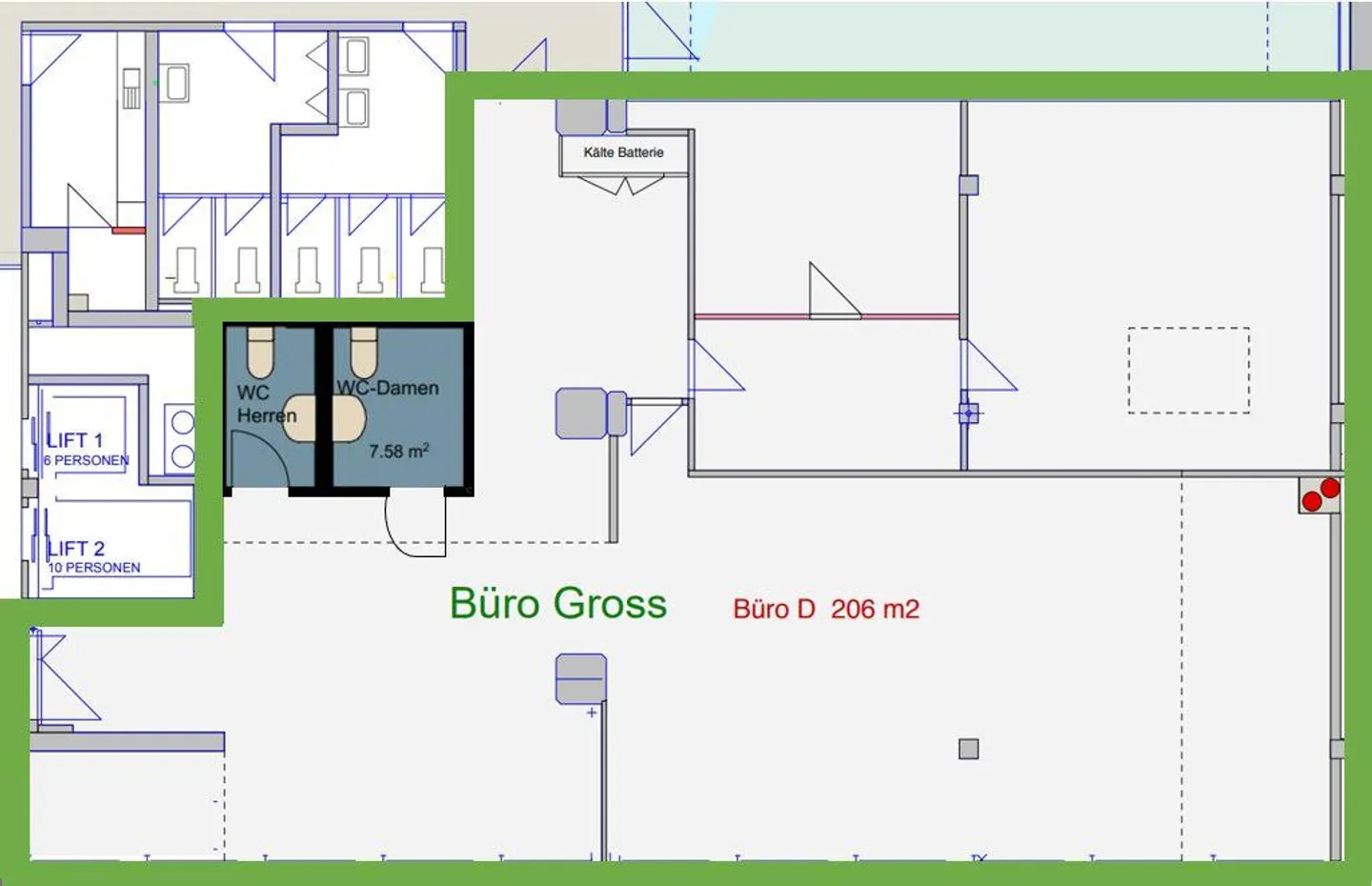 Spacious office space in prime location in Baden - Photo 6 of 6