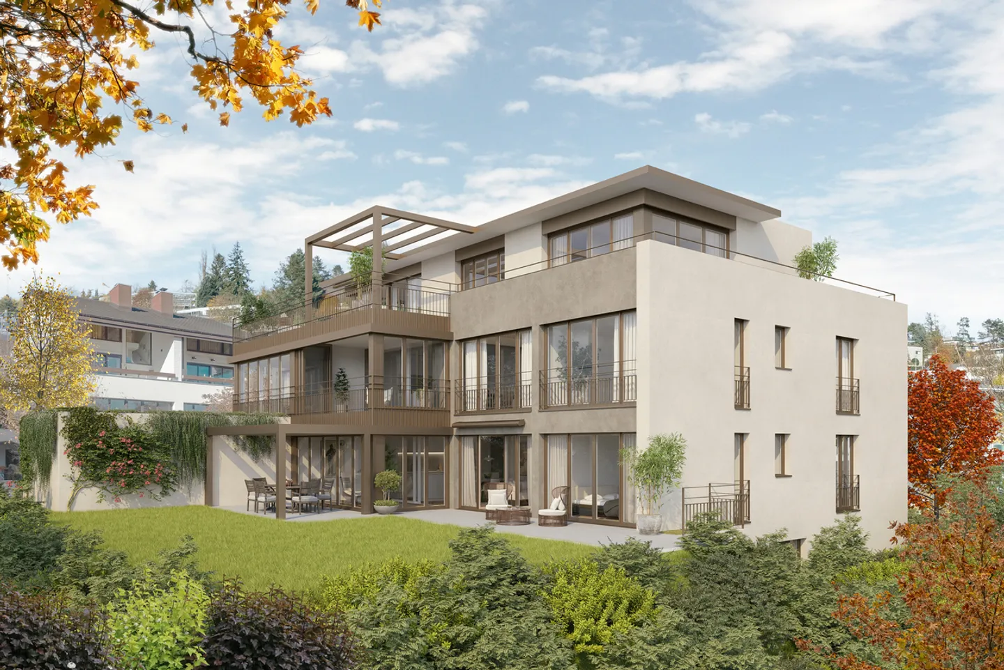 Esclusivo appartamento attico di 4,5 stanze con terrazza panoramica mozzafiato - Foto 2 di 6