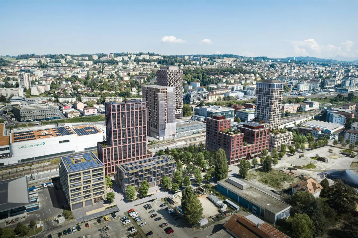 Bureaux à louer dans le futur éco-quartier Central Malley - Photo 3 sur 5