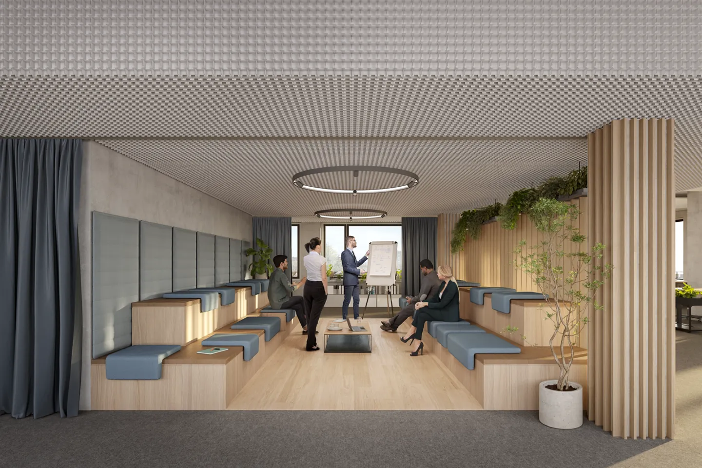 Bureaux à louer dans le futur éco-quartier Central Malley - Photo 4 sur 5