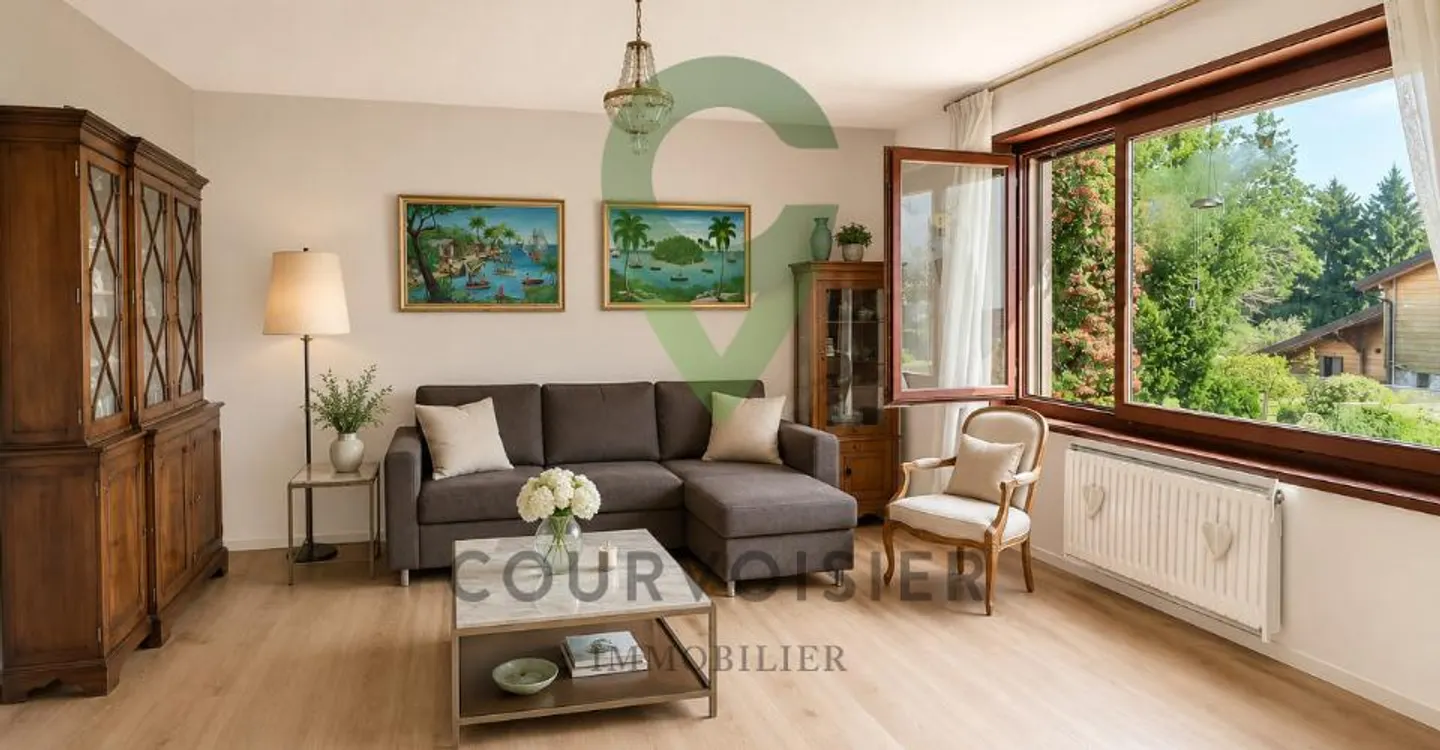 Rare opportunité, villa à fort potentiel à Arzier - Photo 4 of 11