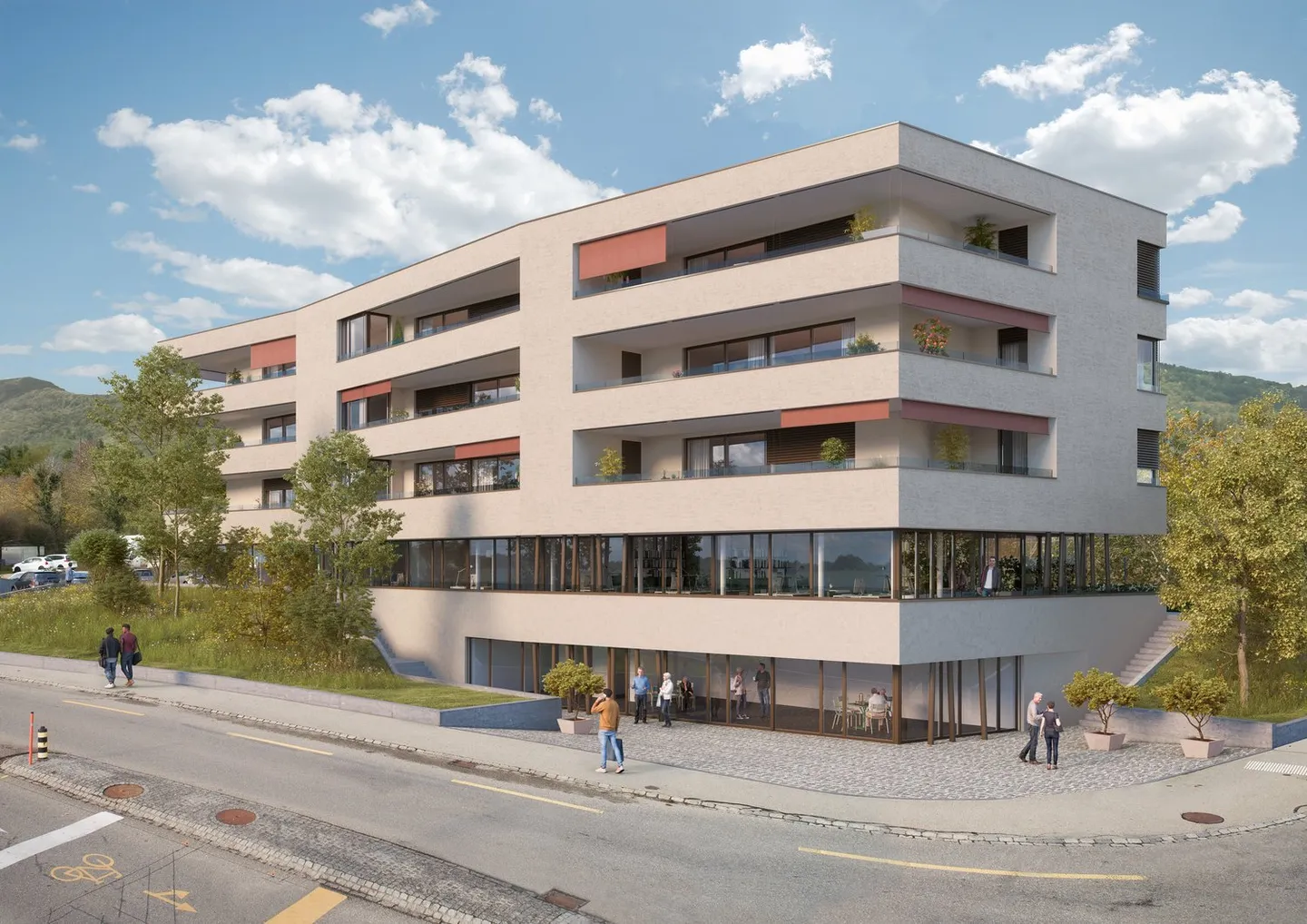 Last 4.5-room apartments in a conveniently located & high-quality new building "chantier" - Photo 1 of 4