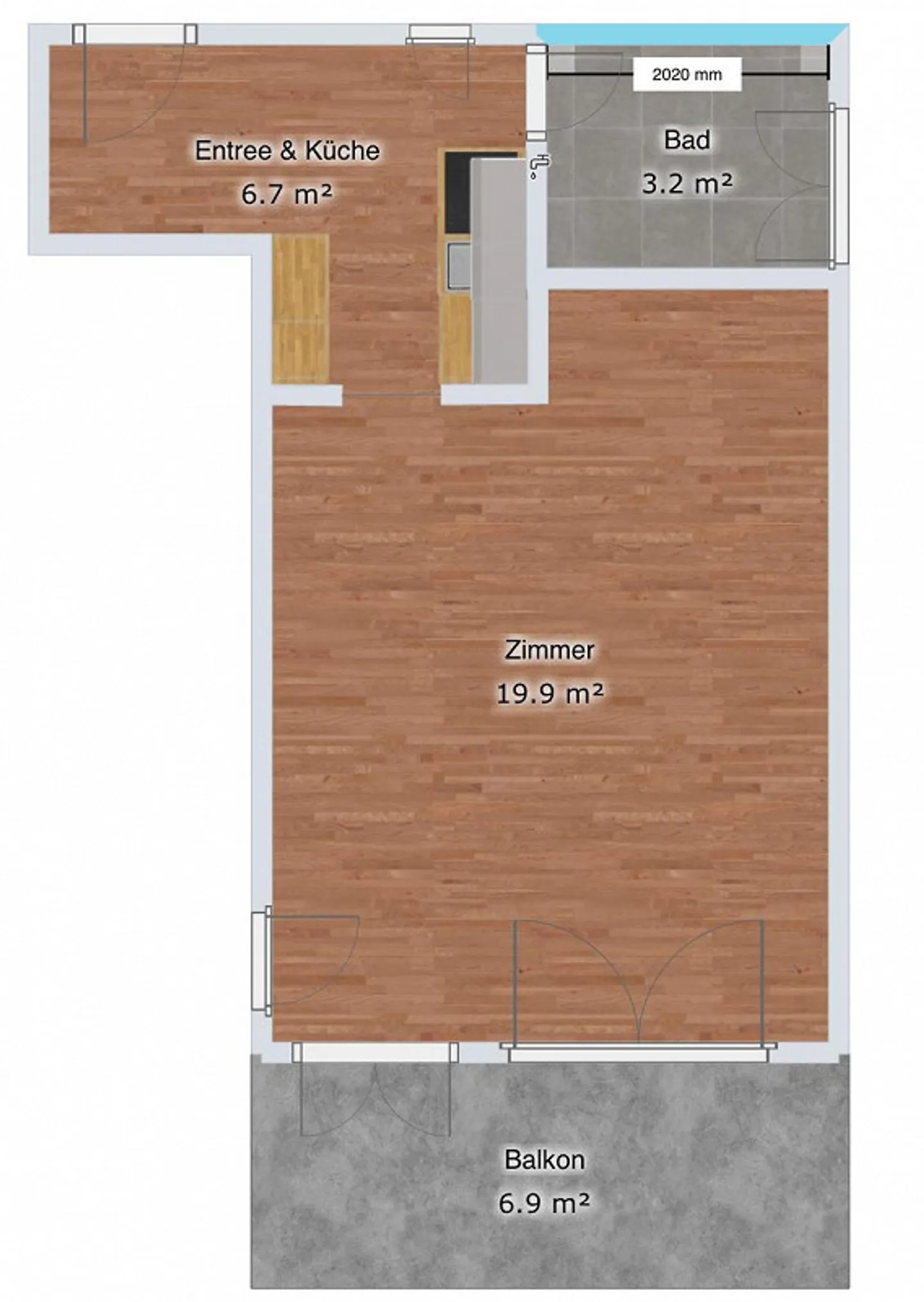 Appartamento 1.5 stanze - Foto 6 di 6