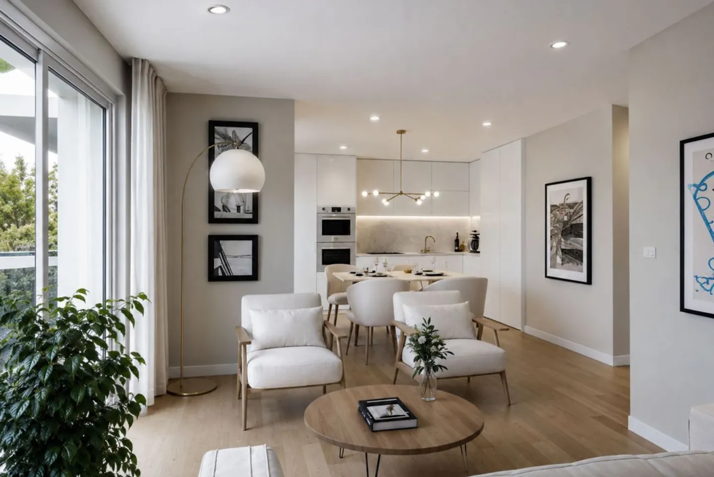 Charmant appartement 4,5 pièces - Photo 2 sur 6