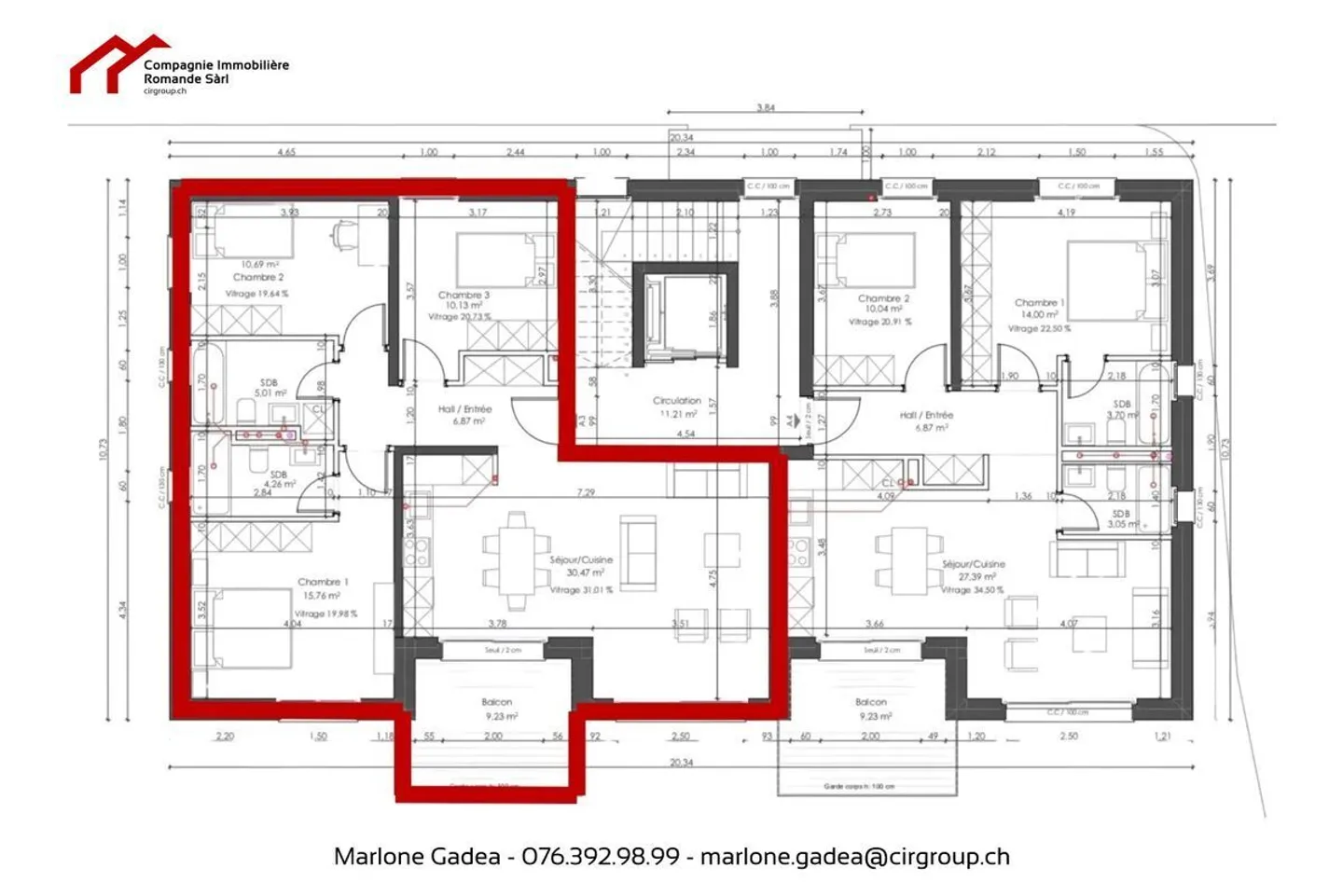 Charmant appartement 4,5 pièces - Photo 4 sur 6