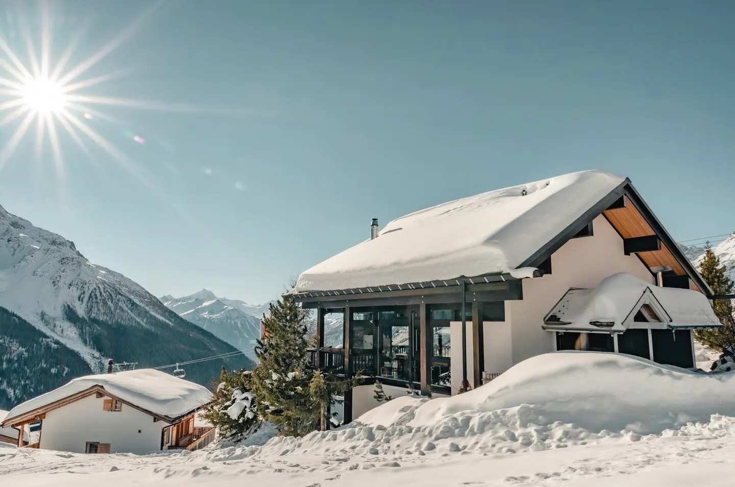 Charming Alpine Chalet in Wiler (Lötschen) – Stunning Mountain Views - Foto 3 di 16