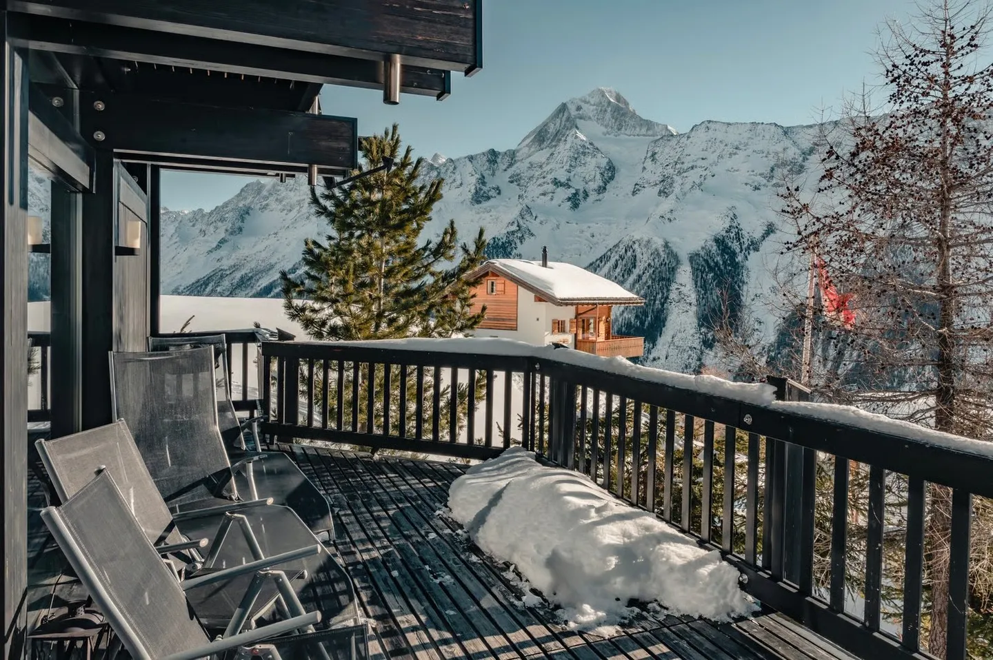 Charming Alpine Chalet in Wiler (Lötschen) – Stunning Mountain Views - Foto 4 di 16