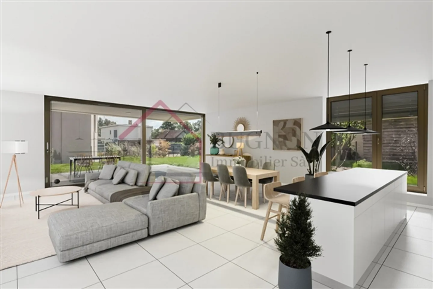 4.5-room condominium of 128 m2 with private garden - Photo 2 of 9