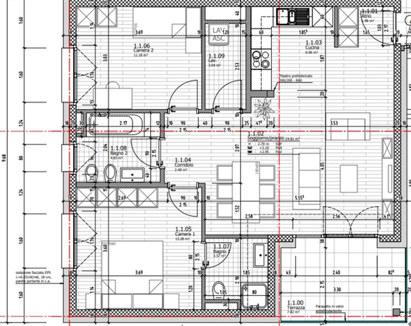 «FÜR EINKOMMEN, Helle 3,5-Wohnung mit Terrasse» - Foto 12 von 19