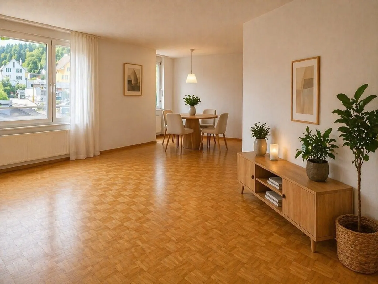 Bright 3.5 Room Apartment in Seon - Photo 2 of 7