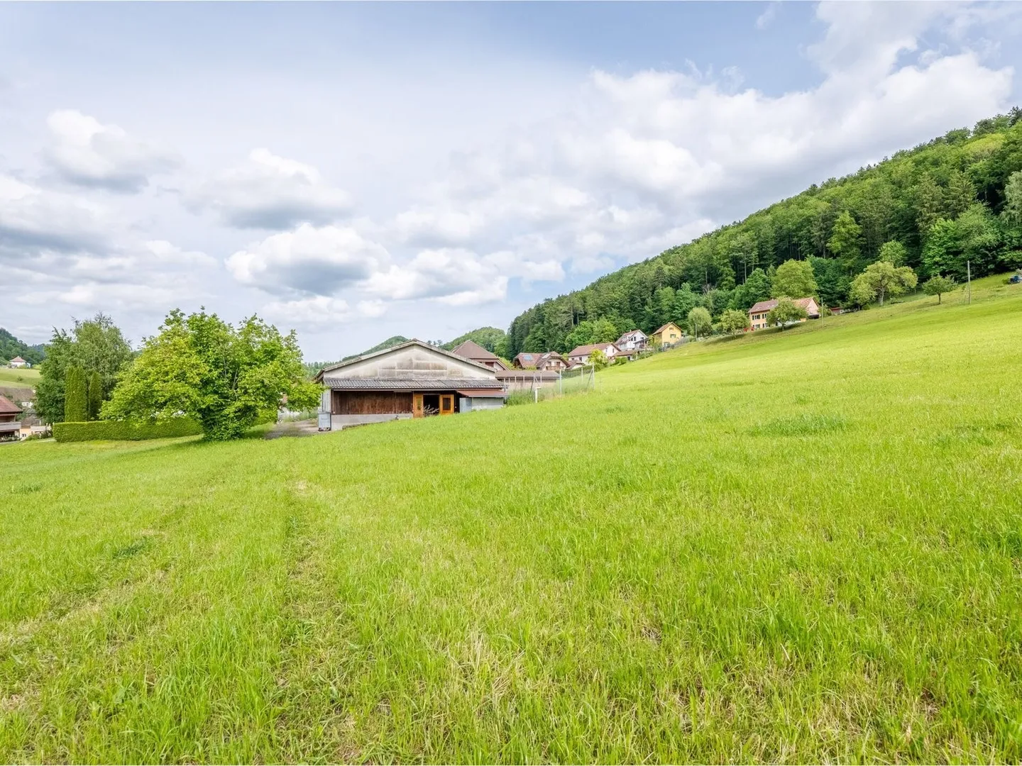 Ampio terreno edificabile di 1.943 m² con vista lontana e molte possibilità di utilizzo - Foto 5 di 13