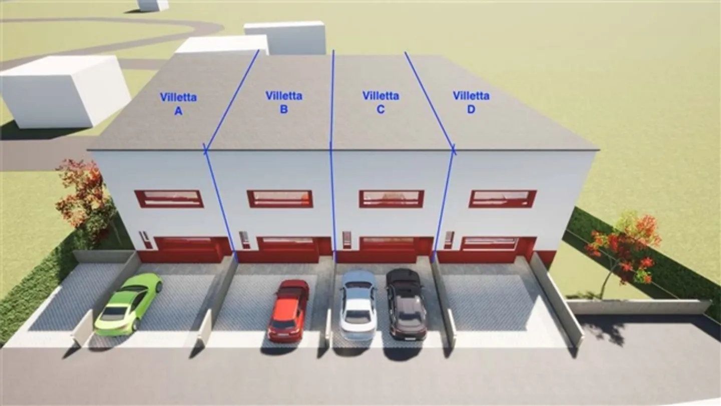 Building plot with project for 4 villas - Photo 1 of 5