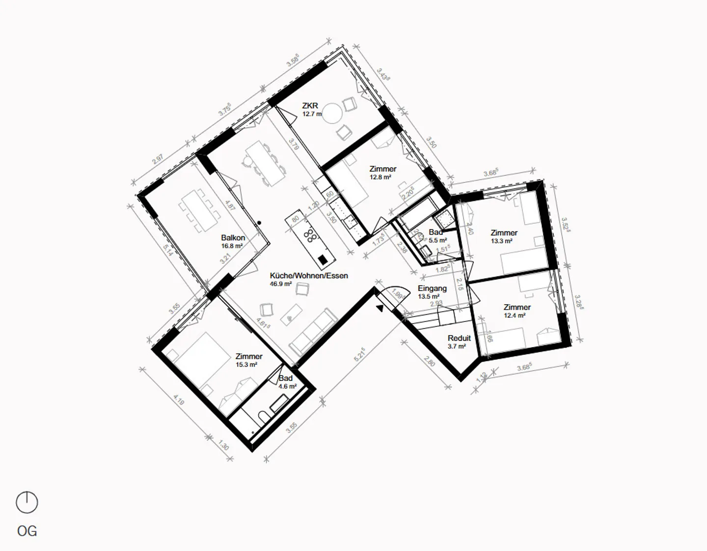 AUSSERGEWÖHLICHE ARCHITEKTUR AN PRIVILEGIERTE LAGE - Foto 10 von 13