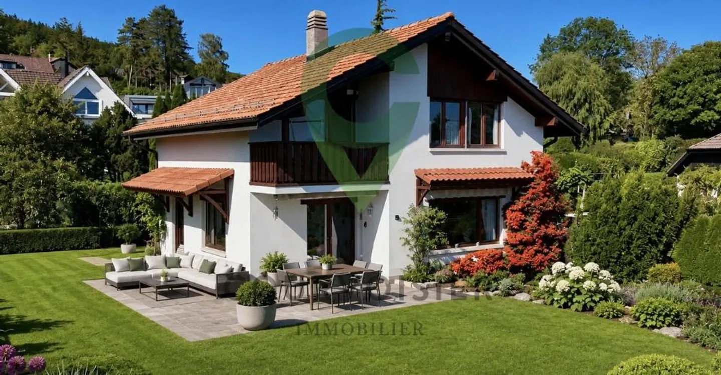 Beautiful villa with great potential at the gates of Arzier - Photo 1 of 12