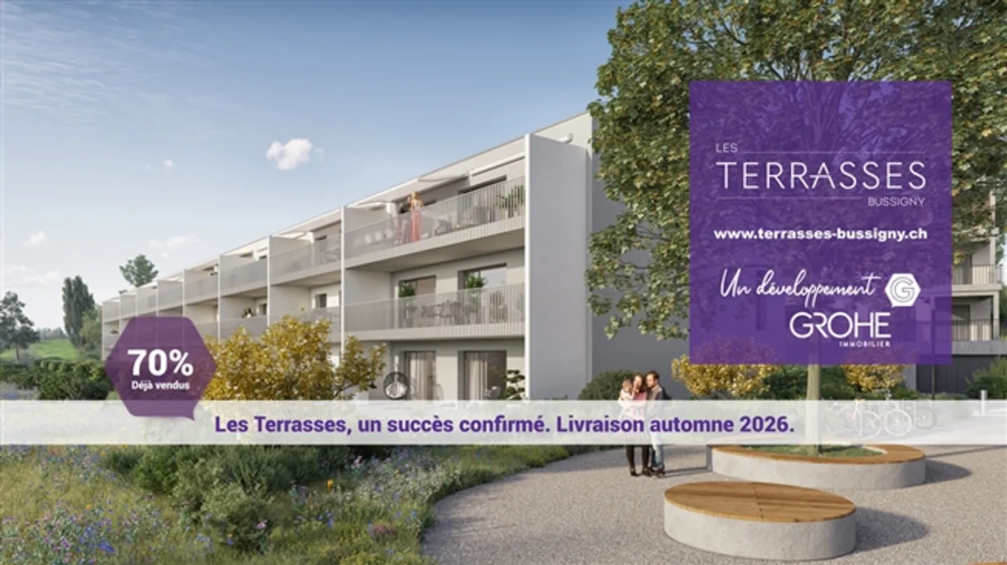 New Promotion "Les Terrasses" in Bussigny - Photo 2 of 7