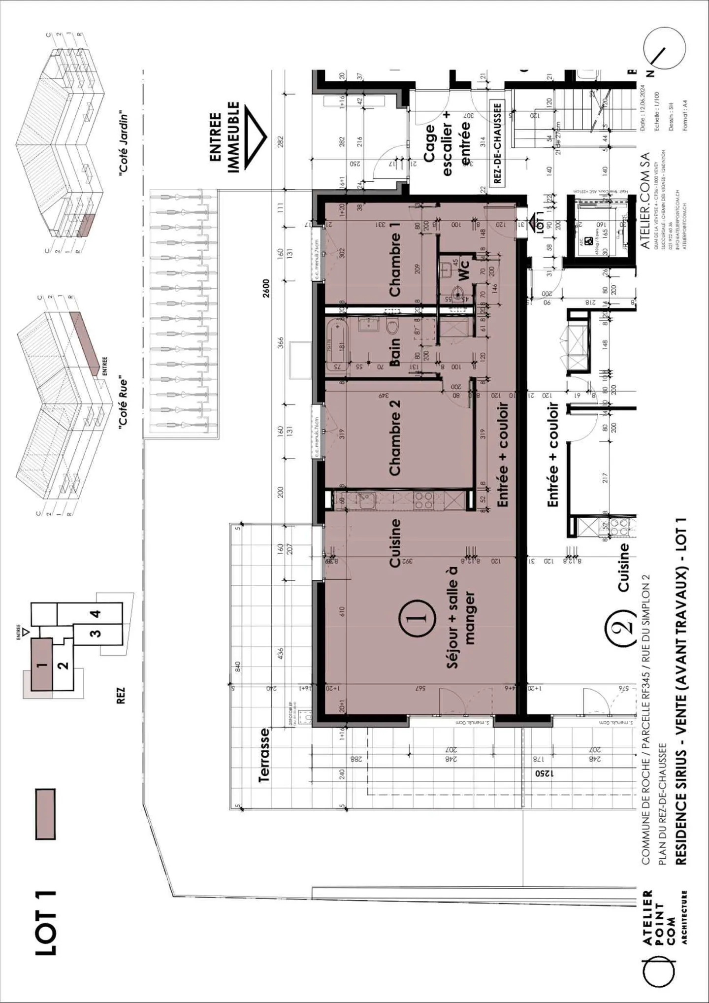 Appartamento 3.5 locali a Roche VD - Lotto 1 - Foto 9 di 9