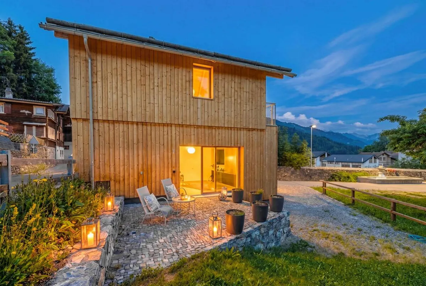 Maison de vacances avec vue et architecture moderne à Seewis - Photo 1 sur 2
