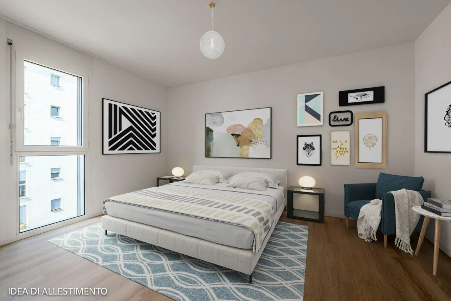 6100 Bellinzona, Via Ghiringhelli 23e, Wohnung 206 - Foto 2 von 11