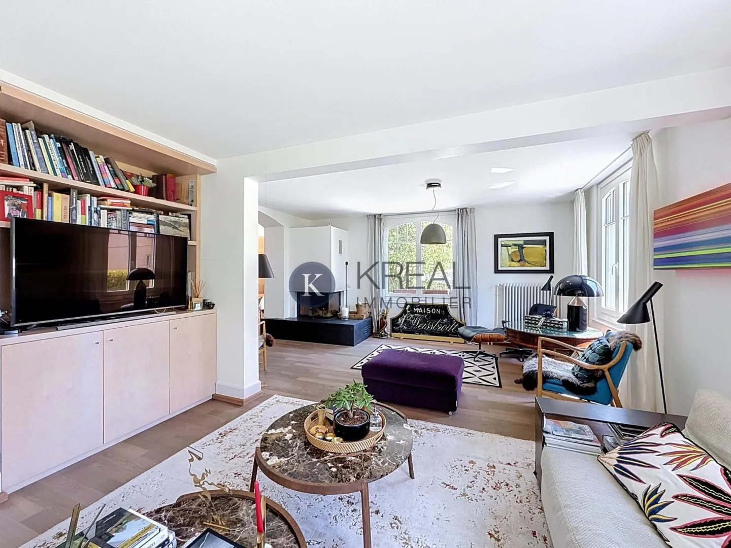 Maison élégante à Lausanne, entièrement rénovée - Photo 3 sur 9