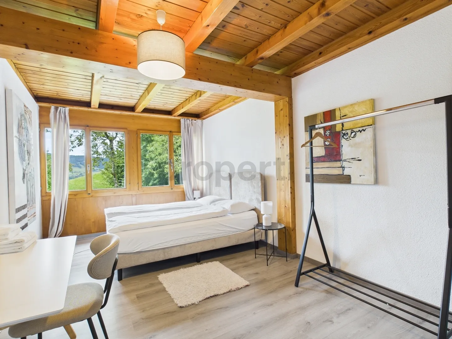 Outstanding furnished 4.5 room apartment in Oberägeri with fantastic view - Photo 6 of 11