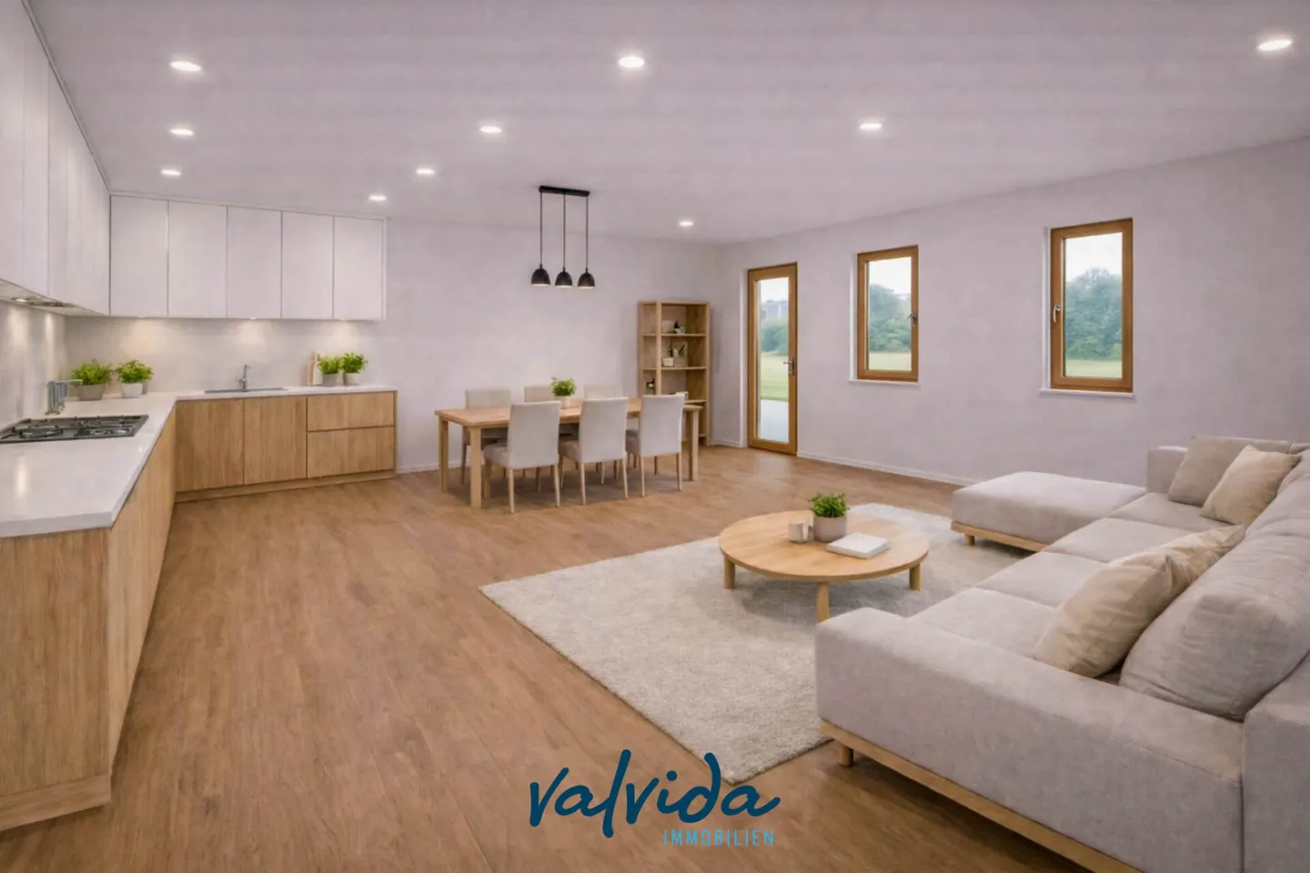 Exclusive Residential Property: 3.5-Room Apartment in Sustainable Wooden House - Photo 1 of 5