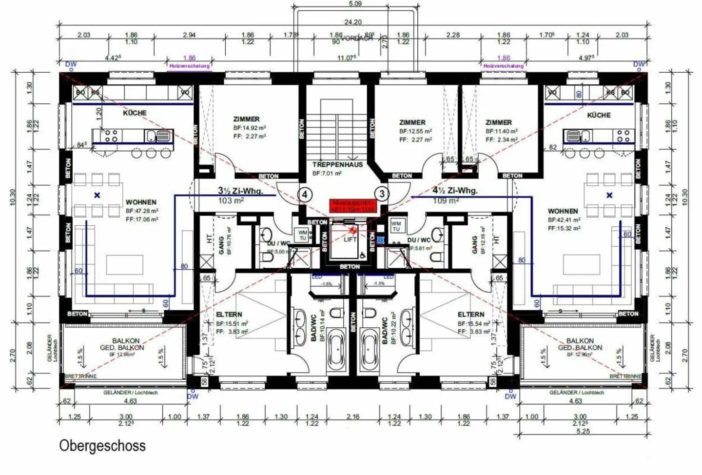 Zu verkaufen 4½ Zi.-Maisonettewhg., an der Maugwilerstrasse 40 in 9... - Foto 5 von 12
