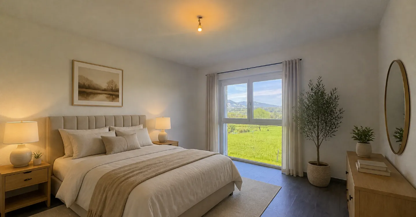 Appartement Charmant avec Vue sur le Lac - Photo 5 sur 9